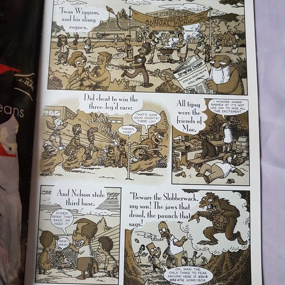 Vintage Simpsons Comic #42 - Picture 8 of 10